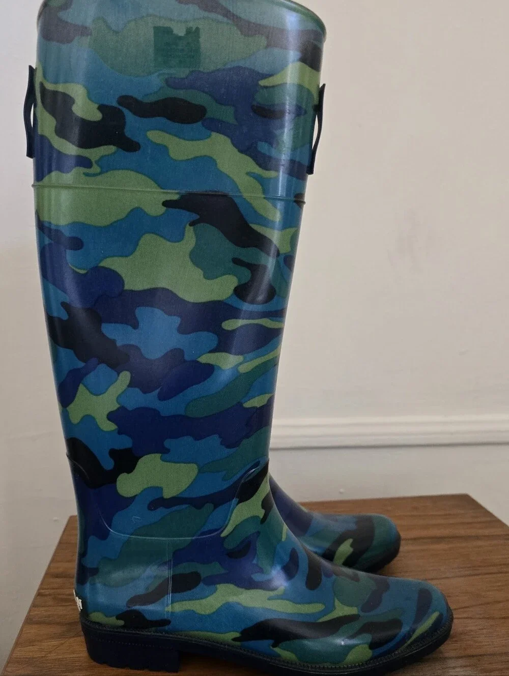 Lauren Ralph Lauren Rossalynll Rwin Boots Green/Blue Size 7